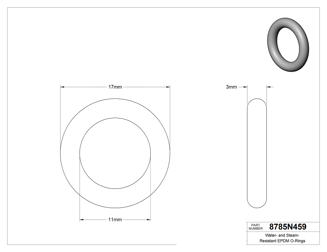 Technical drawing - 8785N459